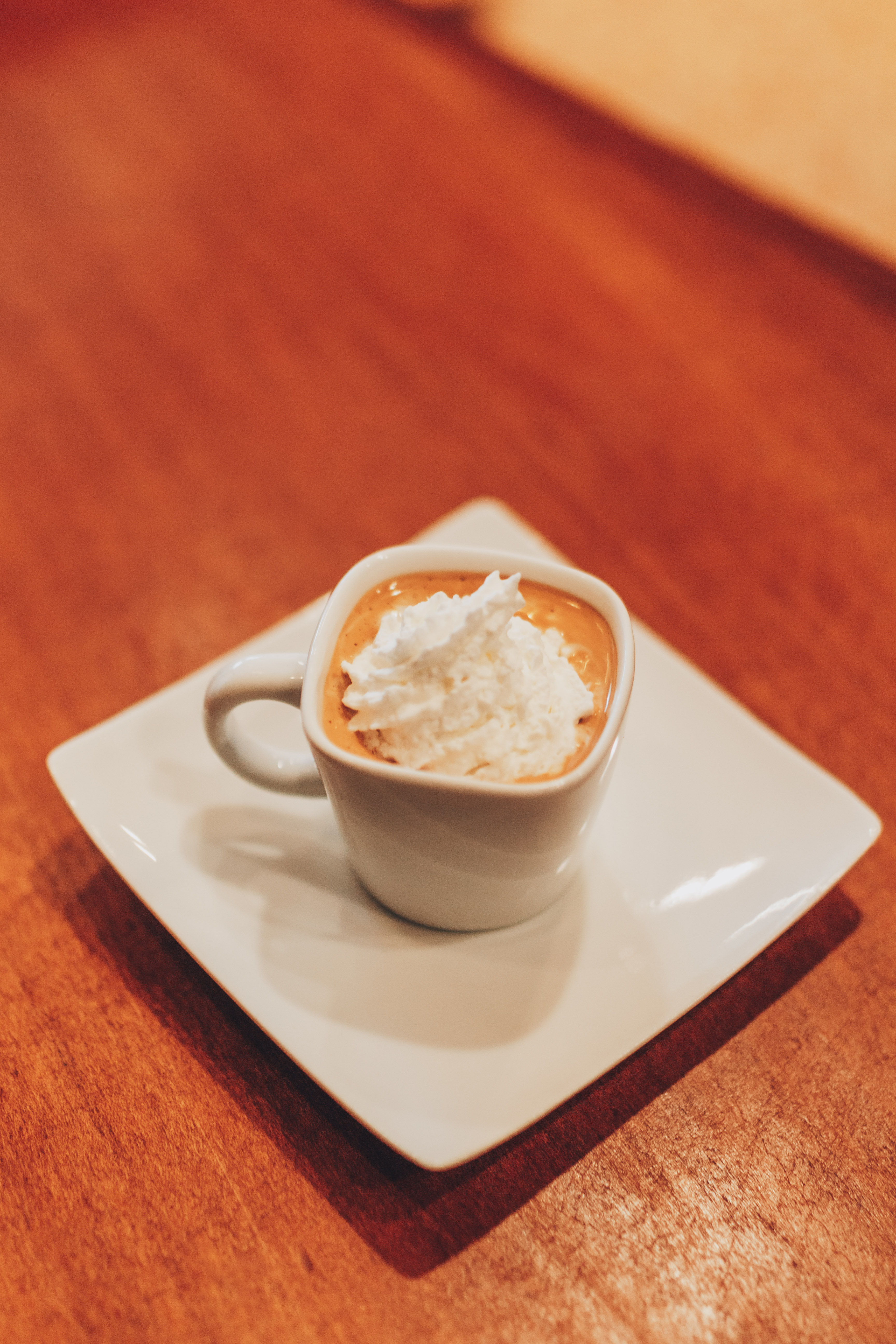 Order Espresso Con Panna food online from Kaffa store, Orange on bringmethat.com