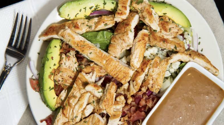 Order Cobb Salad with Grilled Chicken (Single) food online from Comella store, Belmont on bringmethat.com