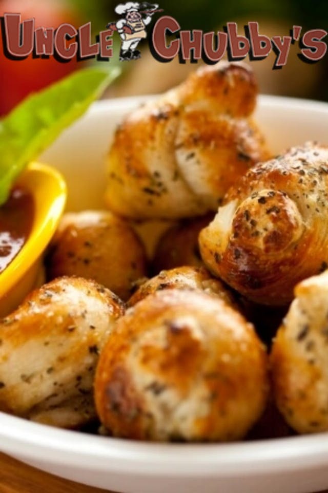 Order Garlic Knots - 5 Pieces food online from Uncle Chubby S store, Clay on bringmethat.com