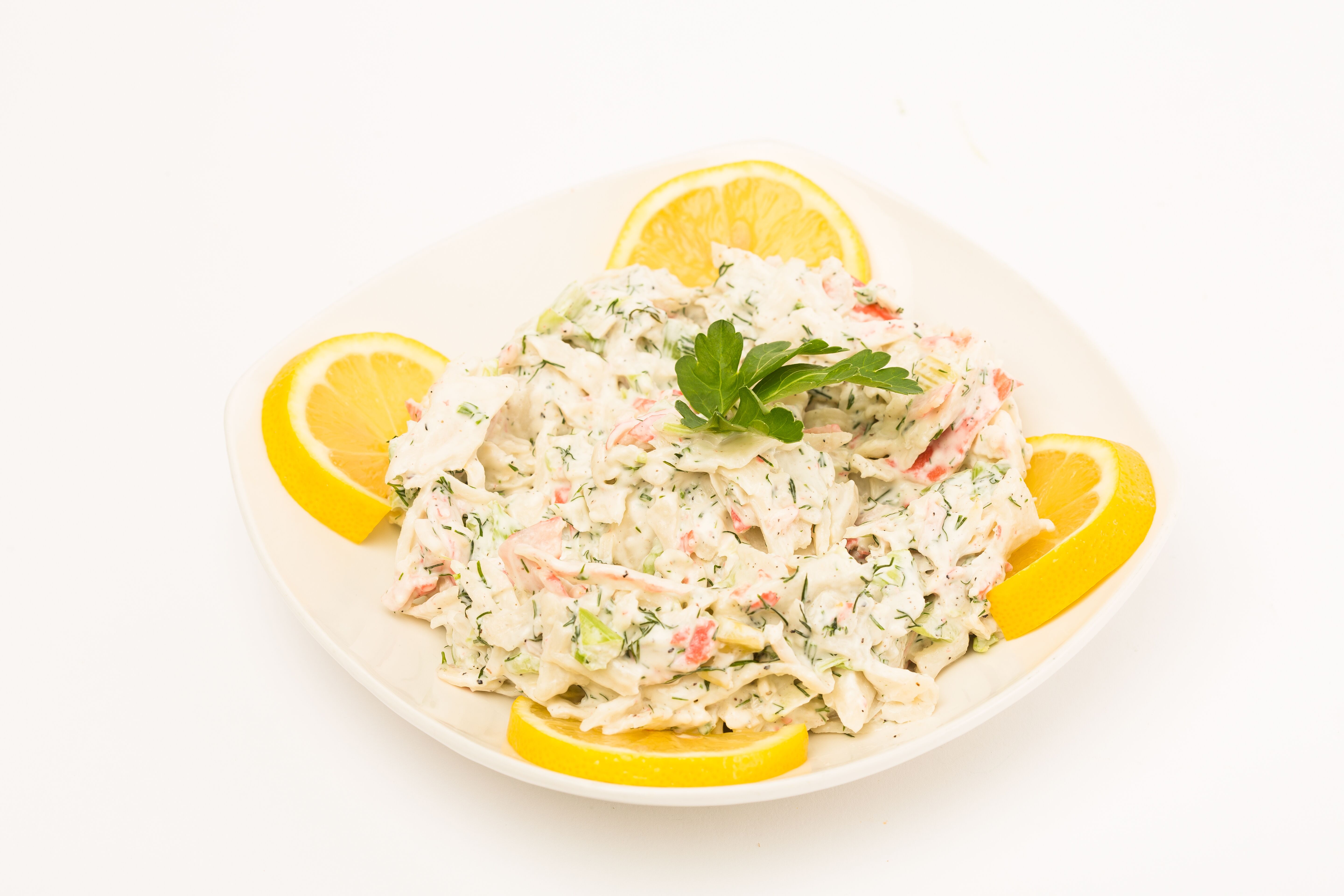 Order Crab Salad food online from Paradise Pastry & Cafe store, Glendale on bringmethat.com