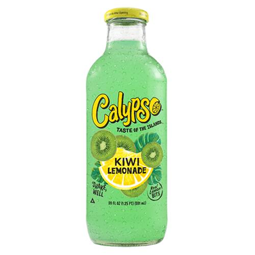 Order Calypso Kiwi Lemonade - 20 oz Bottle/Single food online from Bottle Shop & Spirits store, Los Alamitos on bringmethat.com