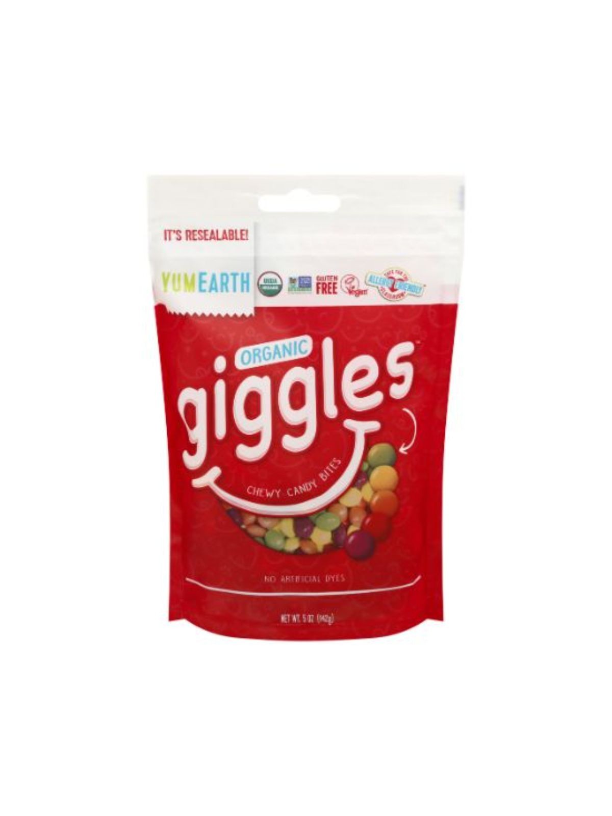 Order Yumearth Organic Giggles Candy (5 oz) food online from Neighborhood Scoops store, Marietta on bringmethat.com