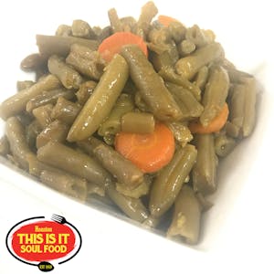 Order Green Beans Side Dish food online from Houston This Is It Cafe store, Houston on bringmethat.com