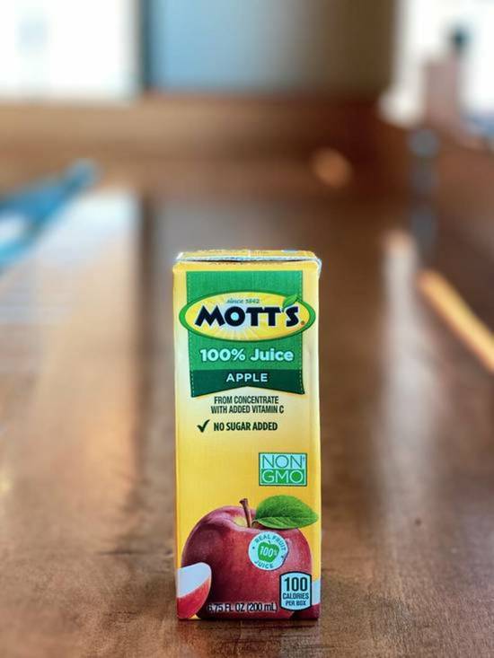 Order Mott's Apple Juice Box food online from Maple Street Biscuit Company - Hardin Valley store, Knoxville on bringmethat.com