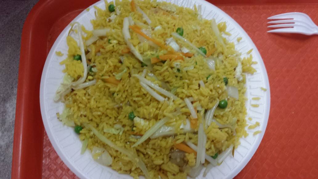 Order 43. Mixed Vegetable Fried Rice food online from Wah Sing store, Mahwah on bringmethat.com