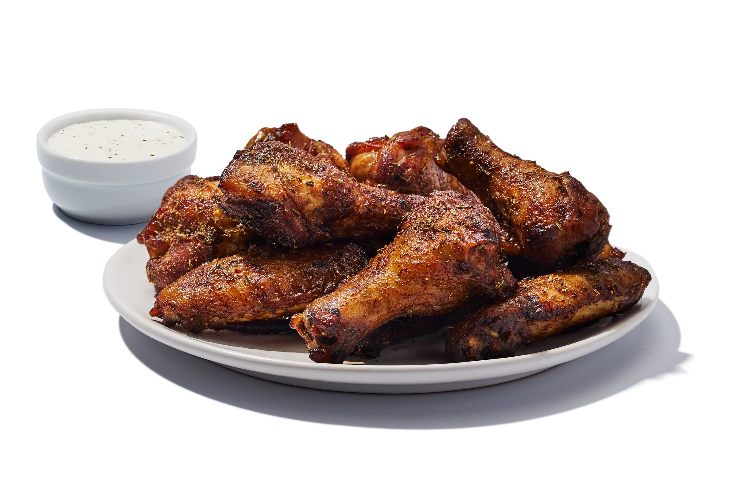 Order 6 piece - Hooters Smoked Wings food online from Hooters store, Colorado Springs on bringmethat.com
