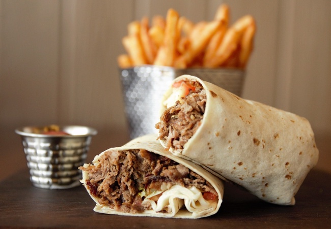 Order Cheesesteak Wrap food online from Big Mike's Pizza store, Morganville on bringmethat.com