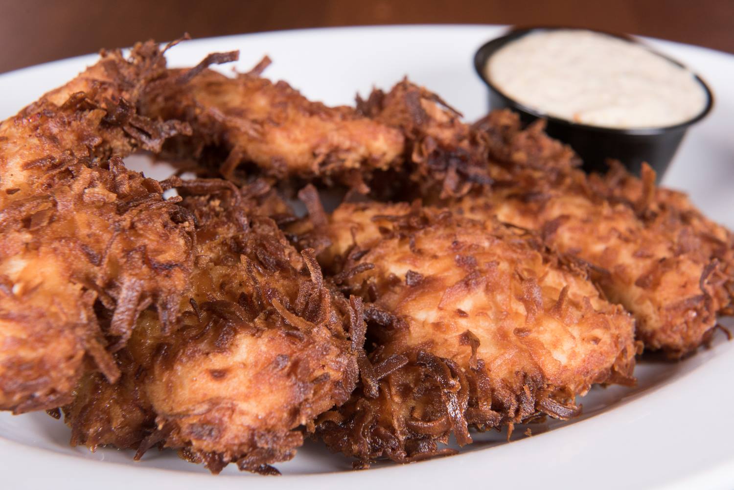Order Coconut Chicken Fingers food online from Green Mill store, Bloomington on bringmethat.com