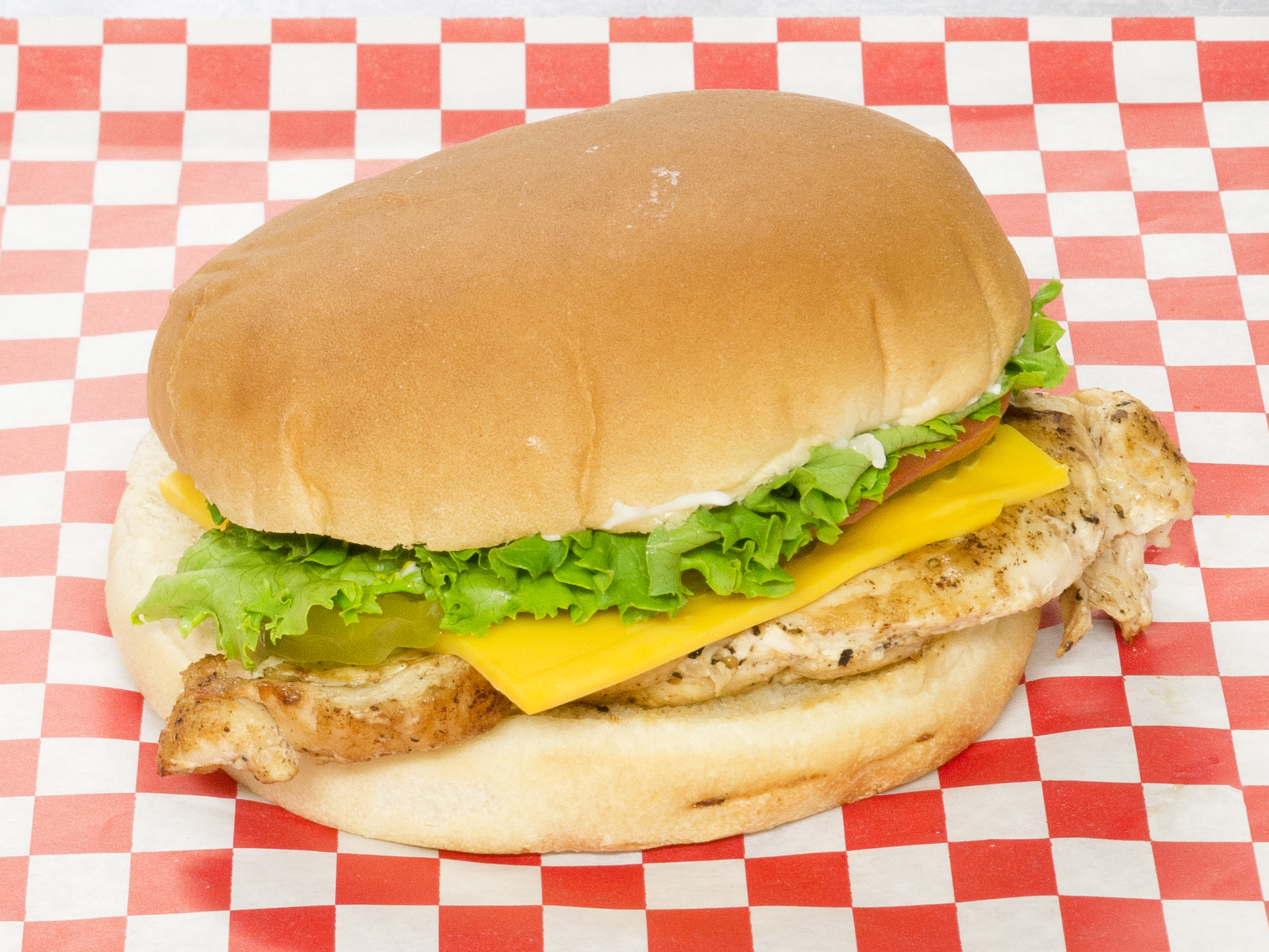 Order Spring Chicken Sandwich food online from Kelly Family Farms Burger Stand store, Lucas on bringmethat.com