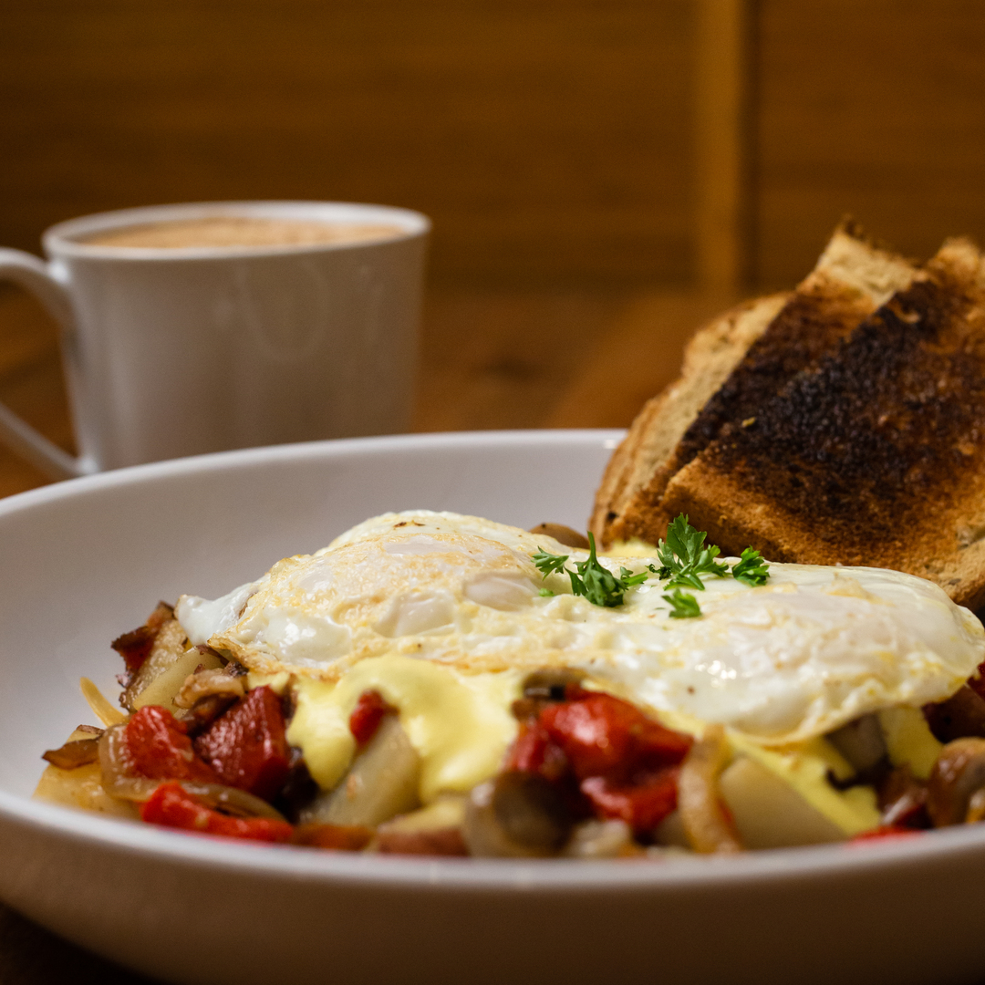 Order Breakfast Poutine food online from Georges Place store, Kirkland on bringmethat.com