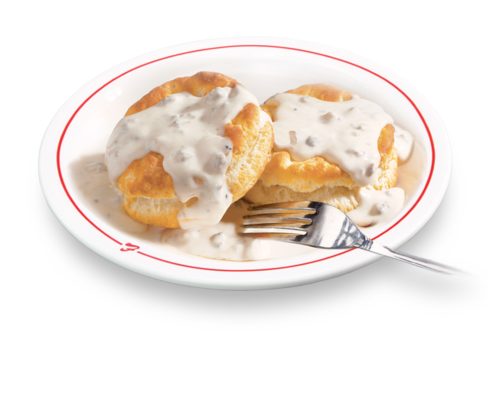 Order Biscuits & Gravy food online from Frisch's Big Boy store, Olde West Chester on bringmethat.com