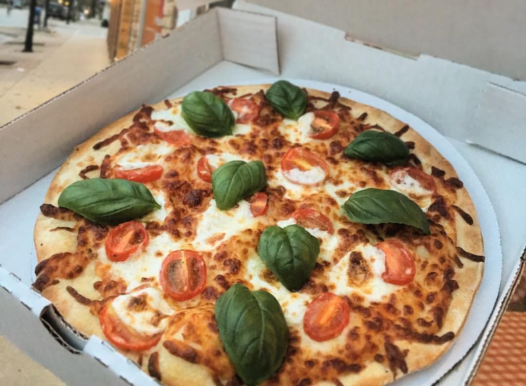 Order Margherita Pizza - Small 12'' food online from Jp Pizza & Grill store, Wilmette on bringmethat.com