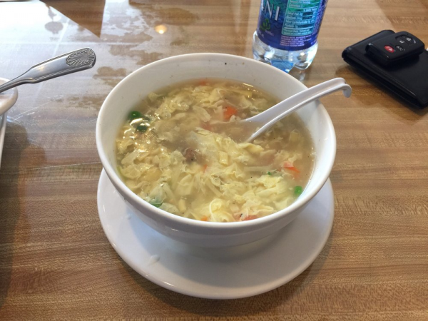 Order 17. Egg Drop Soup food online from Thai Kitchen store, Simi Valley on bringmethat.com