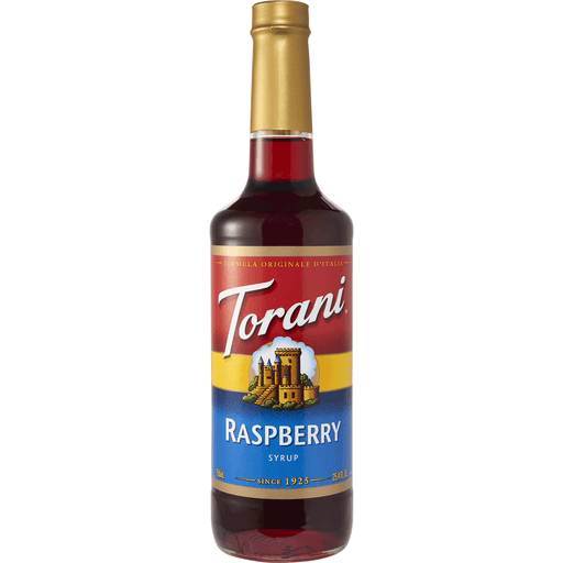 Order Torani Raspberry Syrup (750 ML) 3526 food online from BevMo! store, Milpitas on bringmethat.com