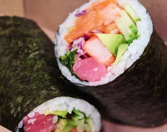 Order Sushi Burrito with 2 Proteins food online from Tai Chi Bubble Tea store, Athens (Clarke County) on bringmethat.com
