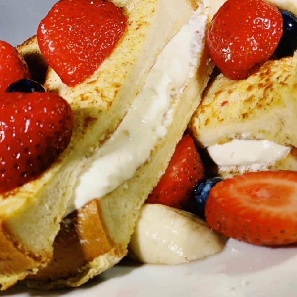 Order Very Berry Stuffed French Toast food online from Stacks store, Cicero on bringmethat.com