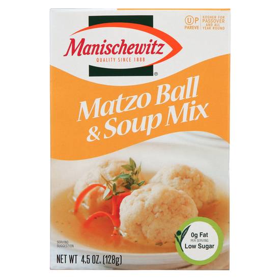 Order Manischewitz Matzo Ball Soup Mix 4.5oz food online from Everyday Needs by Gopuff store, Pittsburgh on bringmethat.com