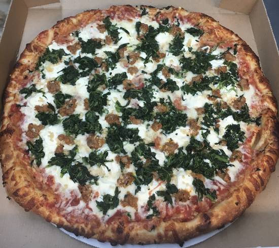 Order 12in Spinaci Rigot food online from Checkers Pizza store, Manchester on bringmethat.com