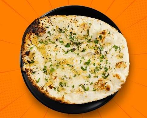 Order Garlic Naan food online from Mad Over Curry store, Lowell on bringmethat.com