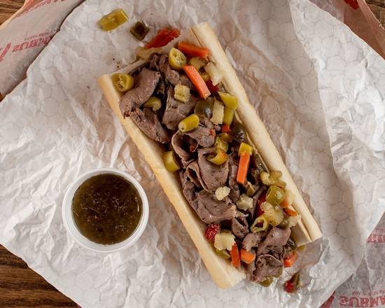 Order Italian Beef | Big (9") food online from Mr. Submarine store, Chicago on bringmethat.com