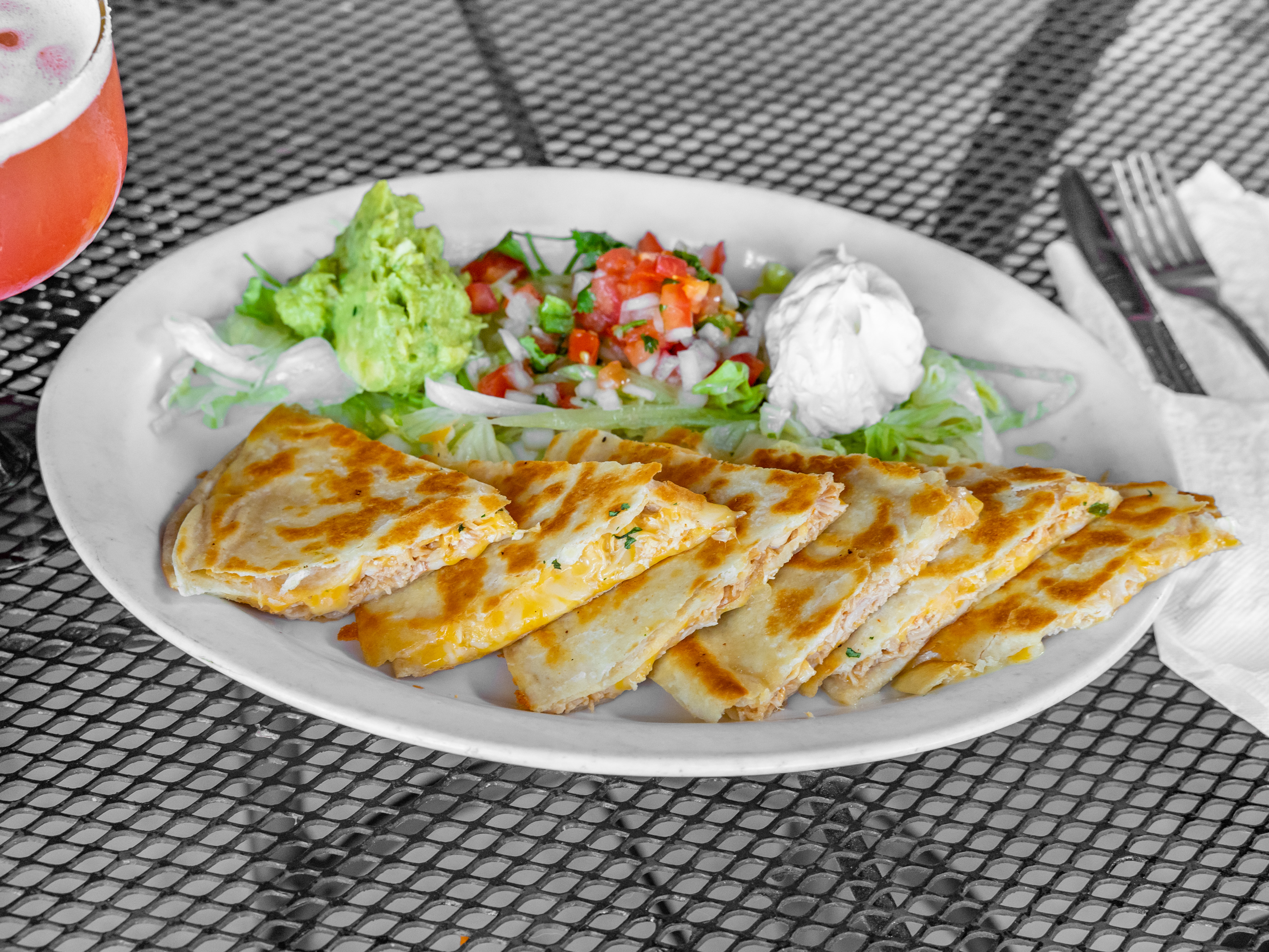 Order Quesadilla food online from 4 G On Broadway store, Englewood on bringmethat.com