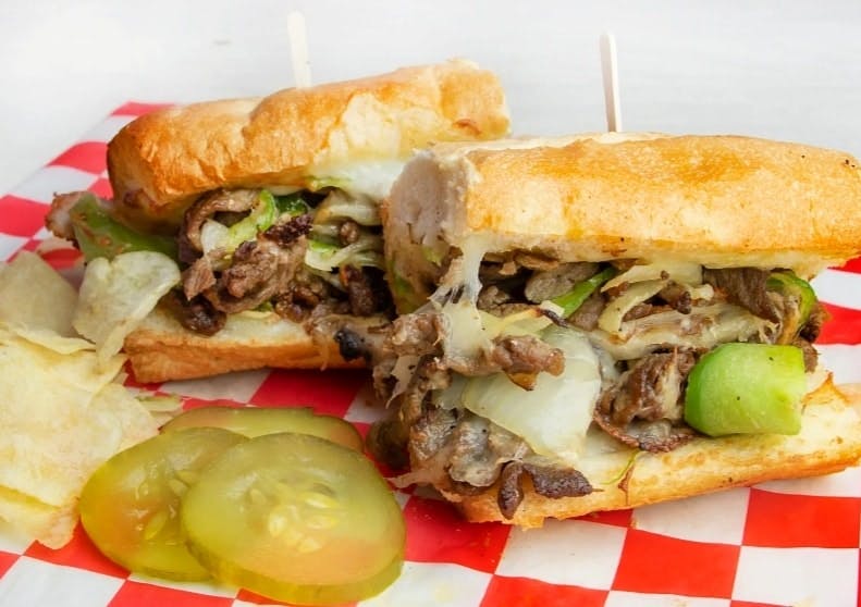 Order Philly Sub - Sandwich food online from The Pizza Store store, Laguna Hills on bringmethat.com