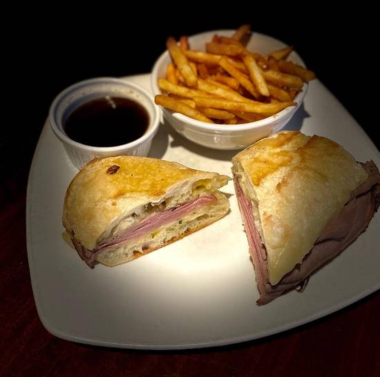 Order Garlic French Dip food online from Three Kings Public House store, University City on bringmethat.com