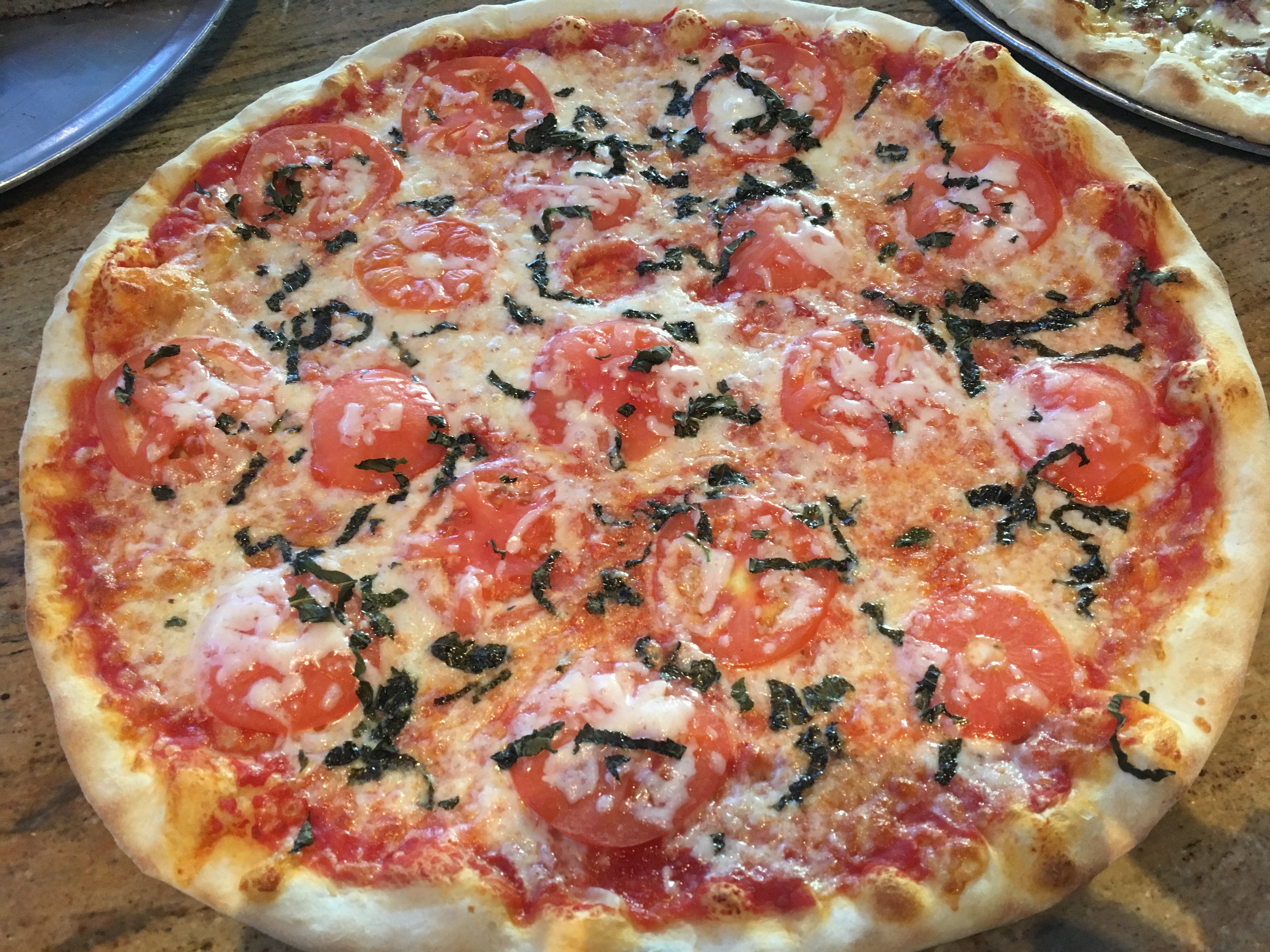 Order Fresh Tomato Basil Pizza food online from The Brick store, Bethlehem on bringmethat.com