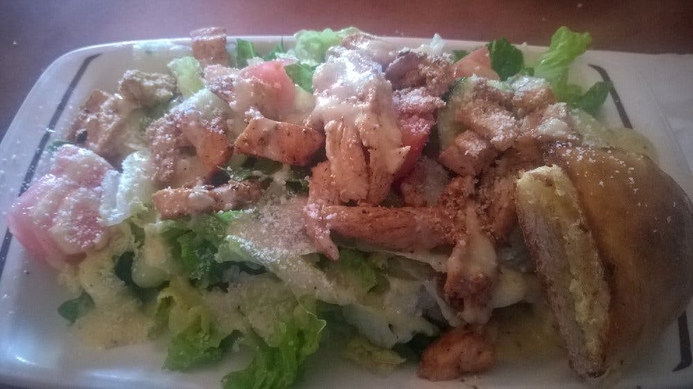 Order Grilled Chicken Salad - Salad food online from Casa Dora Italian Cafe store, Jacksonville on bringmethat.com