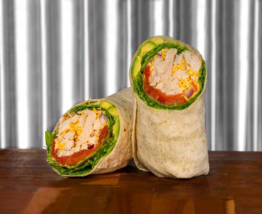Order Chicken Breast Fillet Wrap food online from Yum Yum Donuts store, Lynwood on bringmethat.com