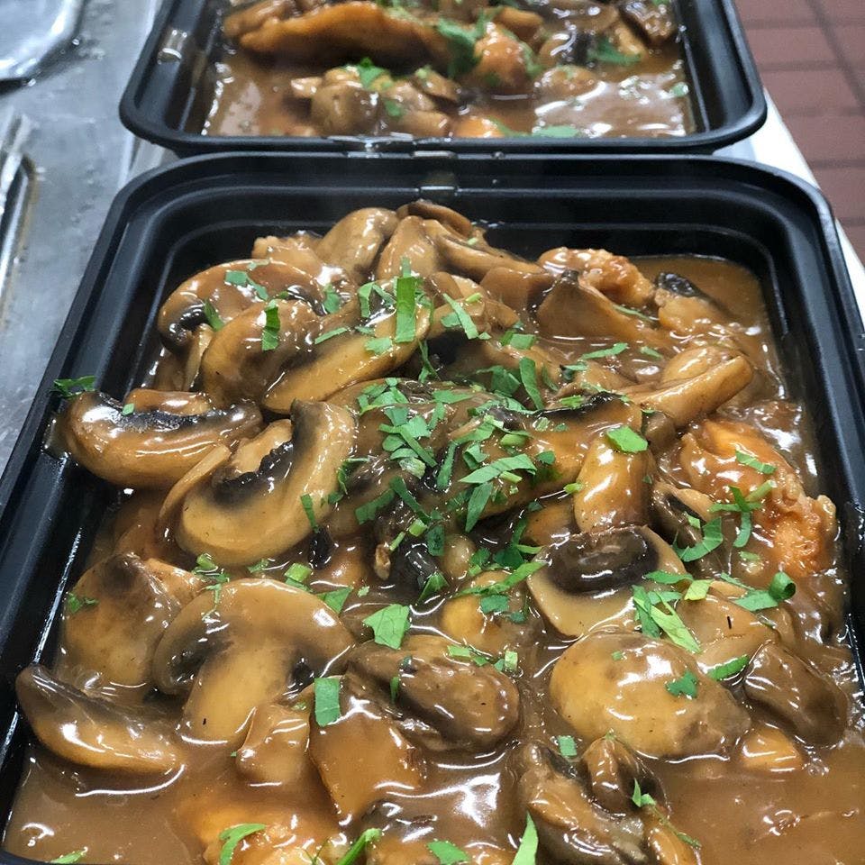 Order Chicken Marsala - Entree food online from Planet Pizza store, Ridgefield on bringmethat.com