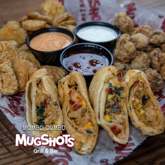 Order MOMBO COMBO food online from Mugshots Grill & Bar store, Starkville on bringmethat.com