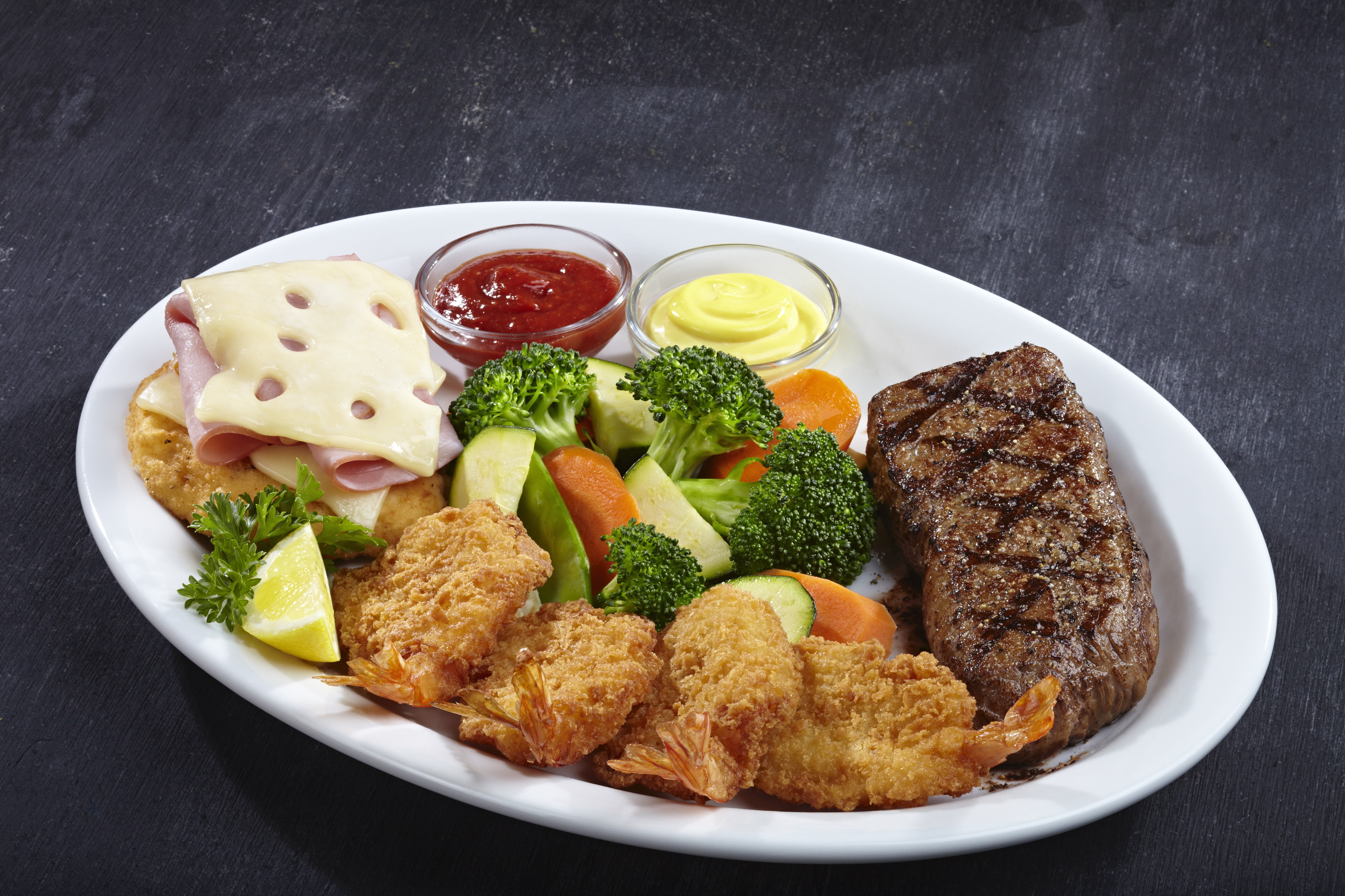Order Classic Steak Trio food online from Sizzler store, Sparks on bringmethat.com