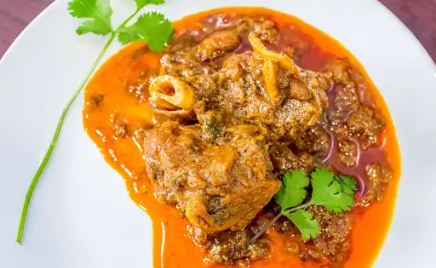 Order Porotta Goat Curry Lunch Special food online from Mallu Cafe store, Philadelphia on bringmethat.com
