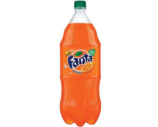 Order Fanta orange, 2L Mixer With Bottle Deposit. food online from Absolute Wine &amp; Spirits store, Barnstable on bringmethat.com