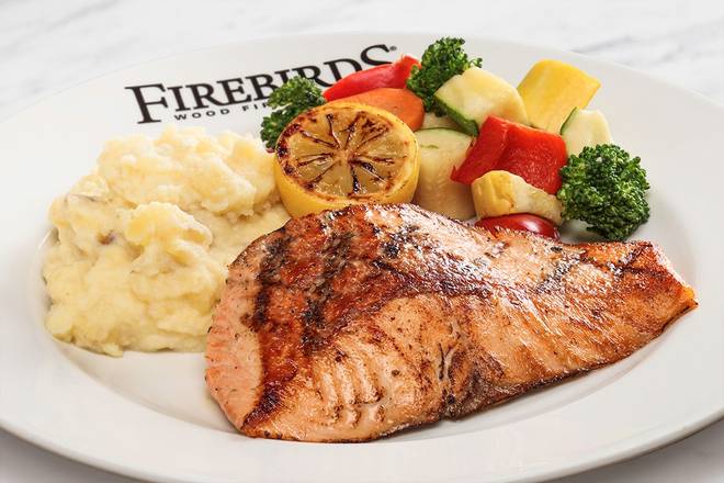 Order Wood Grilled Salmon*  food online from Firebirds Wood Fired Grill store, Mason on bringmethat.com