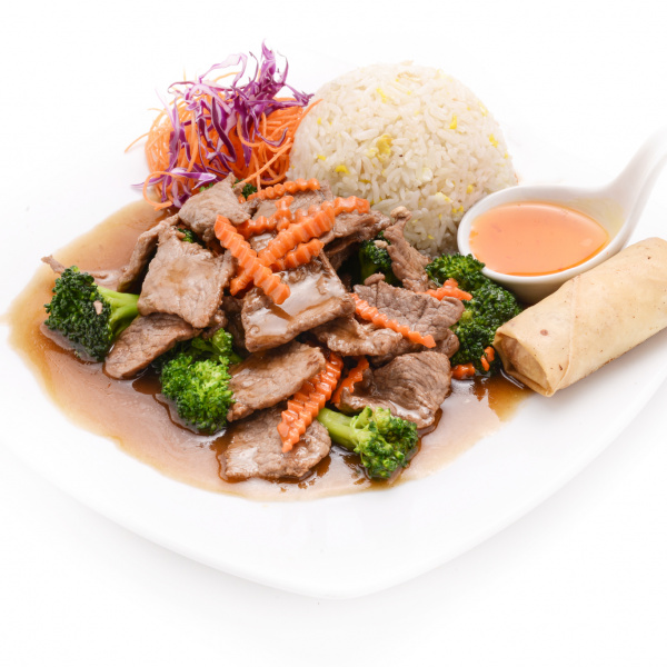 Order Mongolian Beef food online from Thai Pepper store, Sun Valley on bringmethat.com