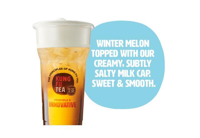 Order Winter Melon Tea Cap food online from Kung Fu Tea store, State College on bringmethat.com