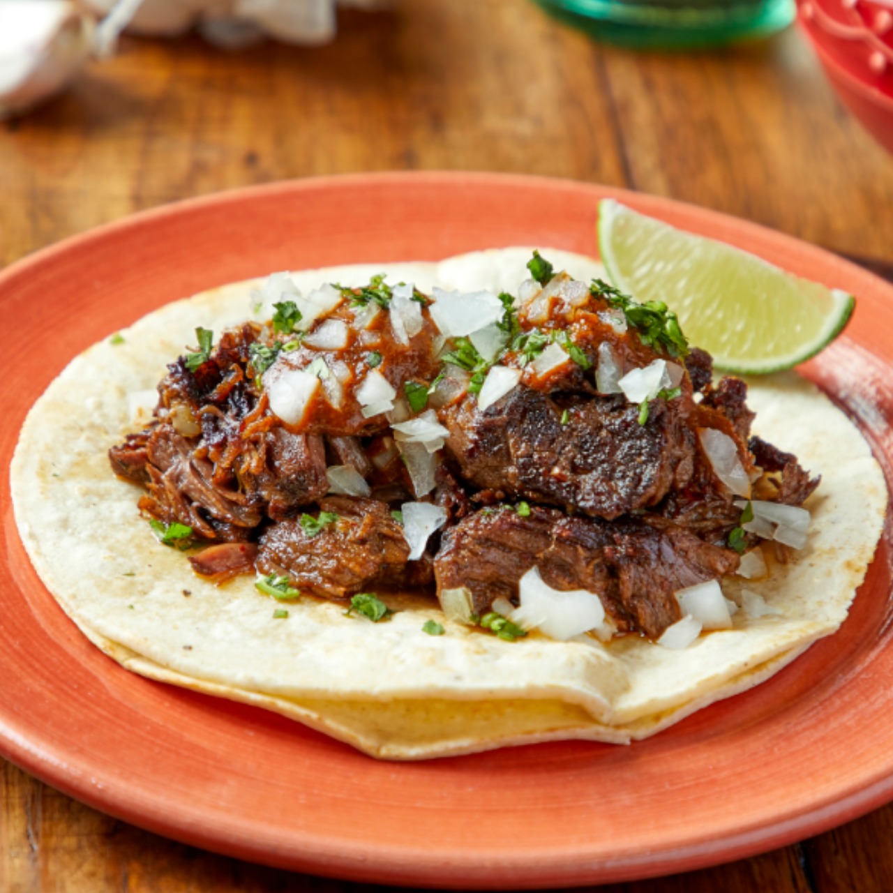 Order Goat Birria Taco food online from Autentaco: Modern Mexican Tacos store, Chicago on bringmethat.com