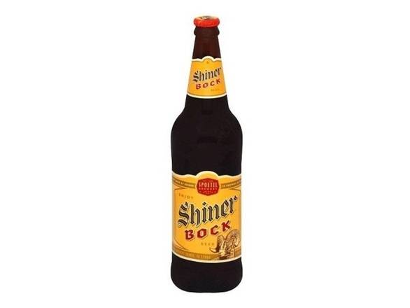 Order Shiner Bock - 24oz Bottle food online from Goody Goody Liquor store, Houston on bringmethat.com
