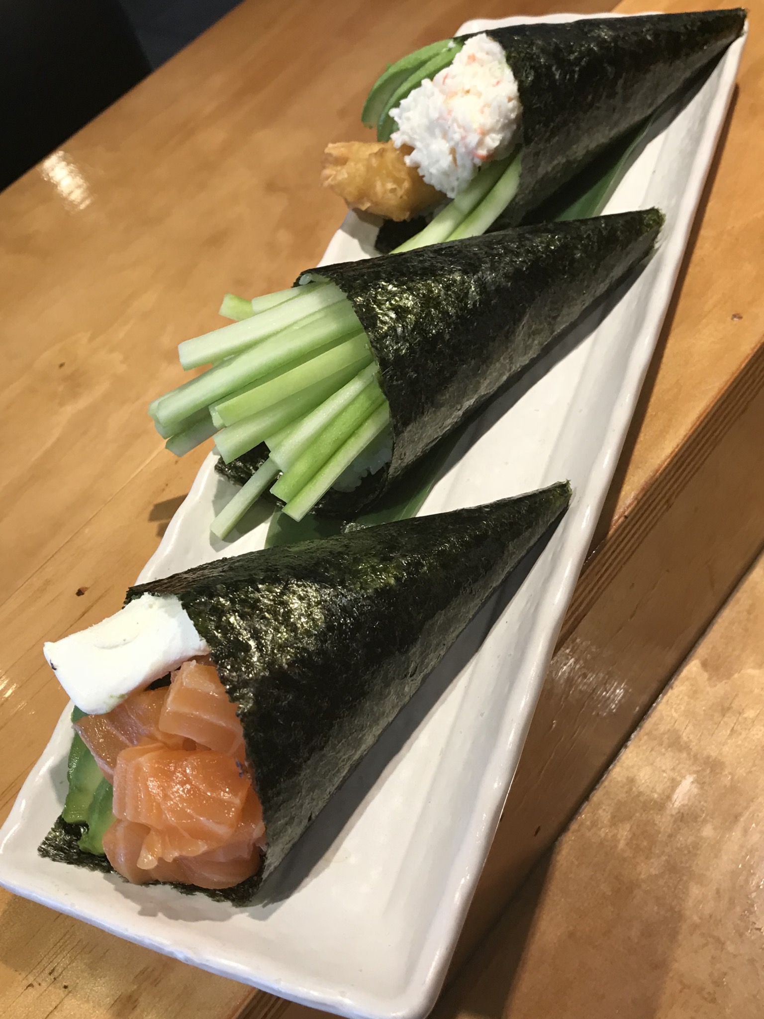 Order Hand Roll Combo food online from Kazuki Sushi store, Los Angeles on bringmethat.com