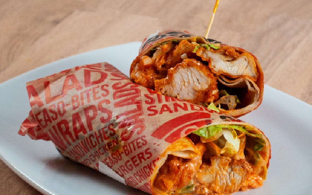 Order Buffalo Chicken Wrap - Wrap food online from Seasons Pizza store, Wilmington on bringmethat.com