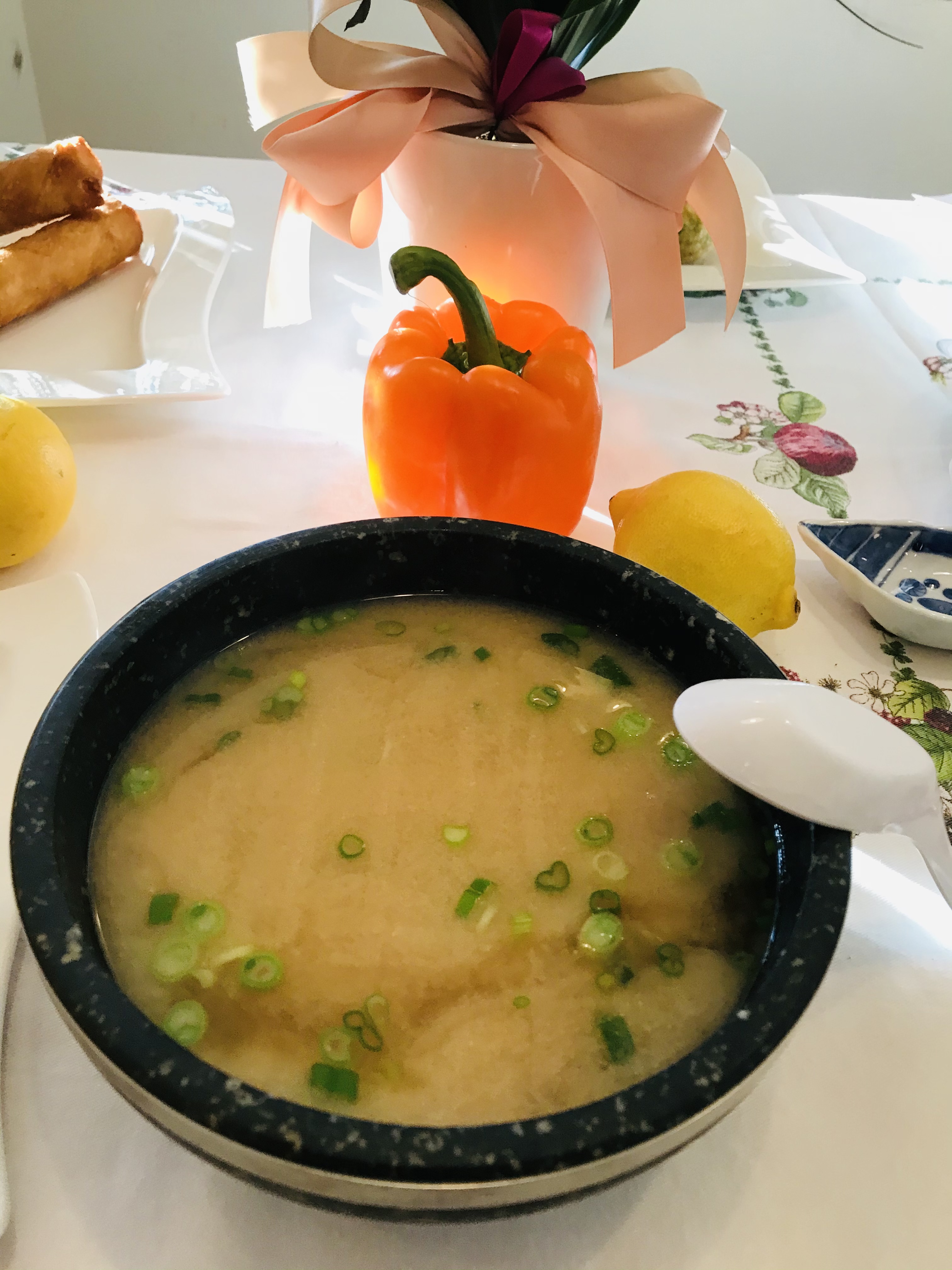 Order Miso Soup food online from Joy Teriyaki store, Troutdale on bringmethat.com