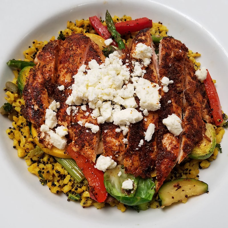 Order CHICKEN POWER GRAIN BOWL food online from 54th Street Grill and Bar store, Wentzville on bringmethat.com