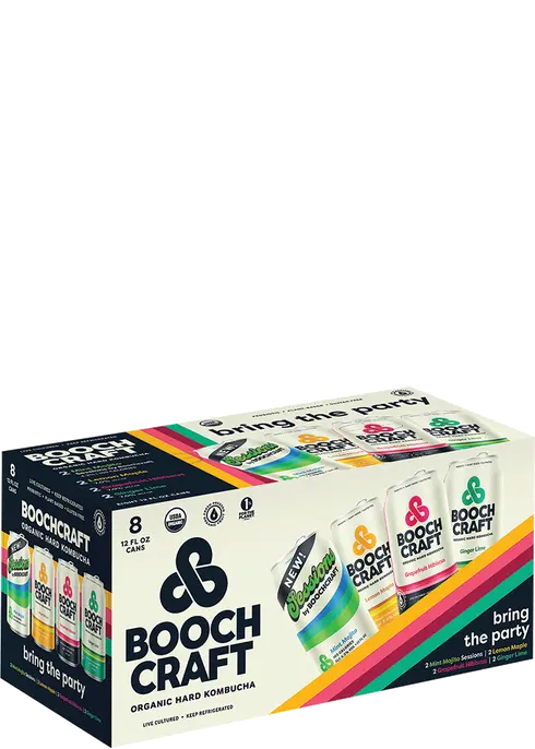 Order Booch Craft Bring The Party ( 8 PK CANS ) food online from Friends Snacks store, San Francisco on bringmethat.com