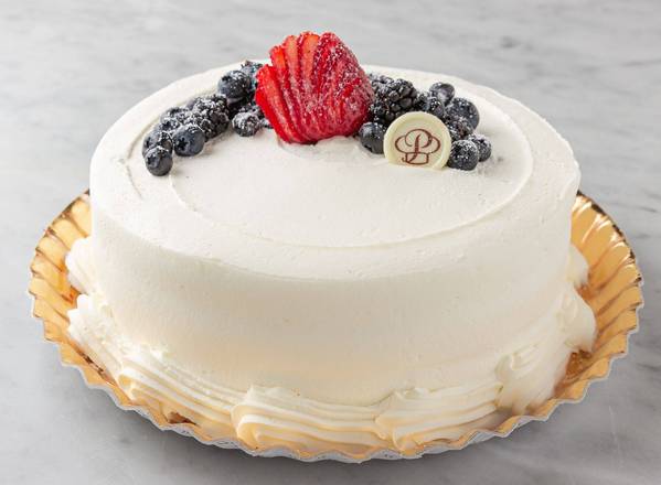 Order Milk'N Berries® Round food online from Porto Bakery & Cafe store, Buena Park on bringmethat.com