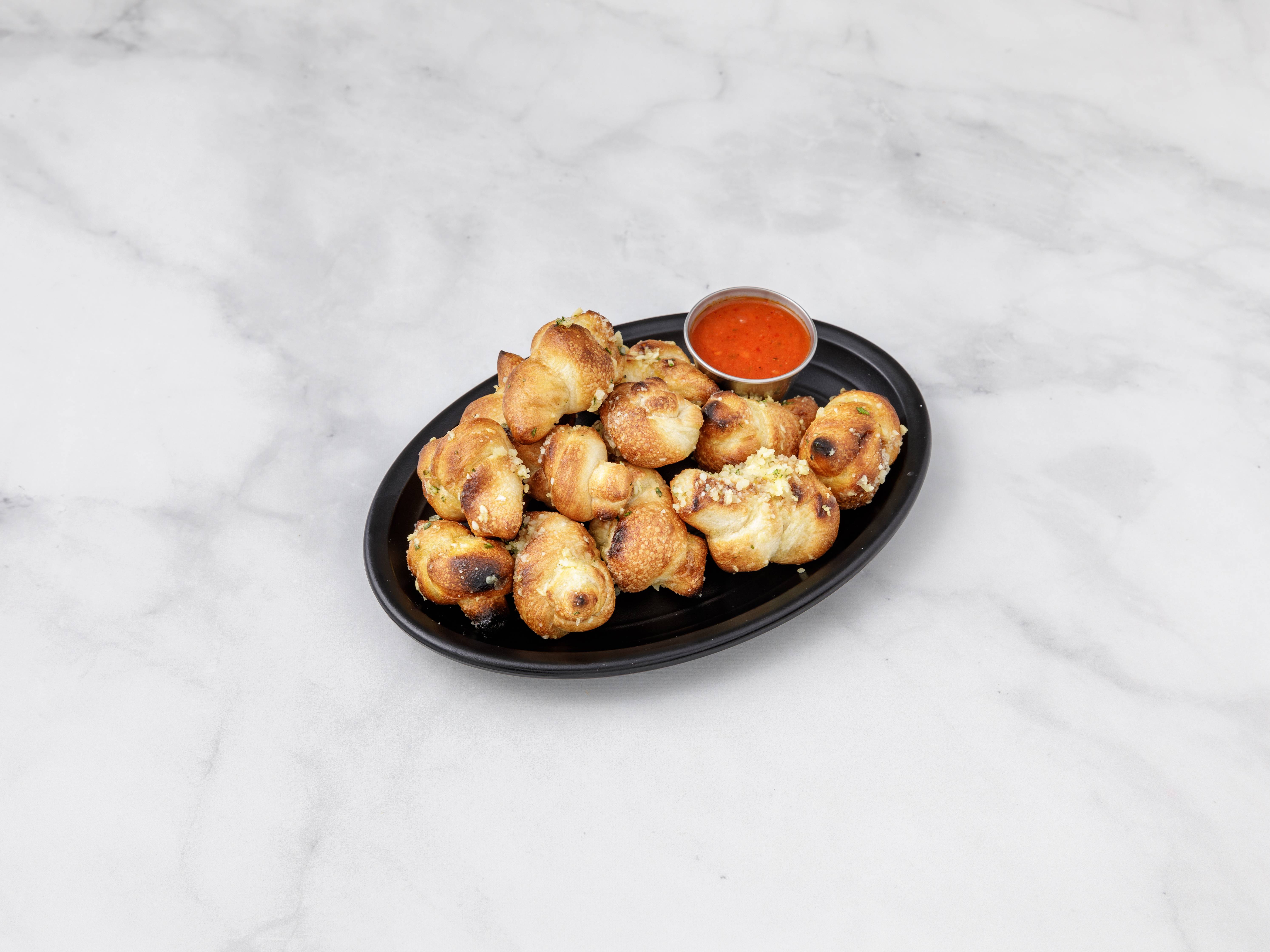 Order Garlic Knots food online from Cove Pizza Restaurant store, Stamford on bringmethat.com