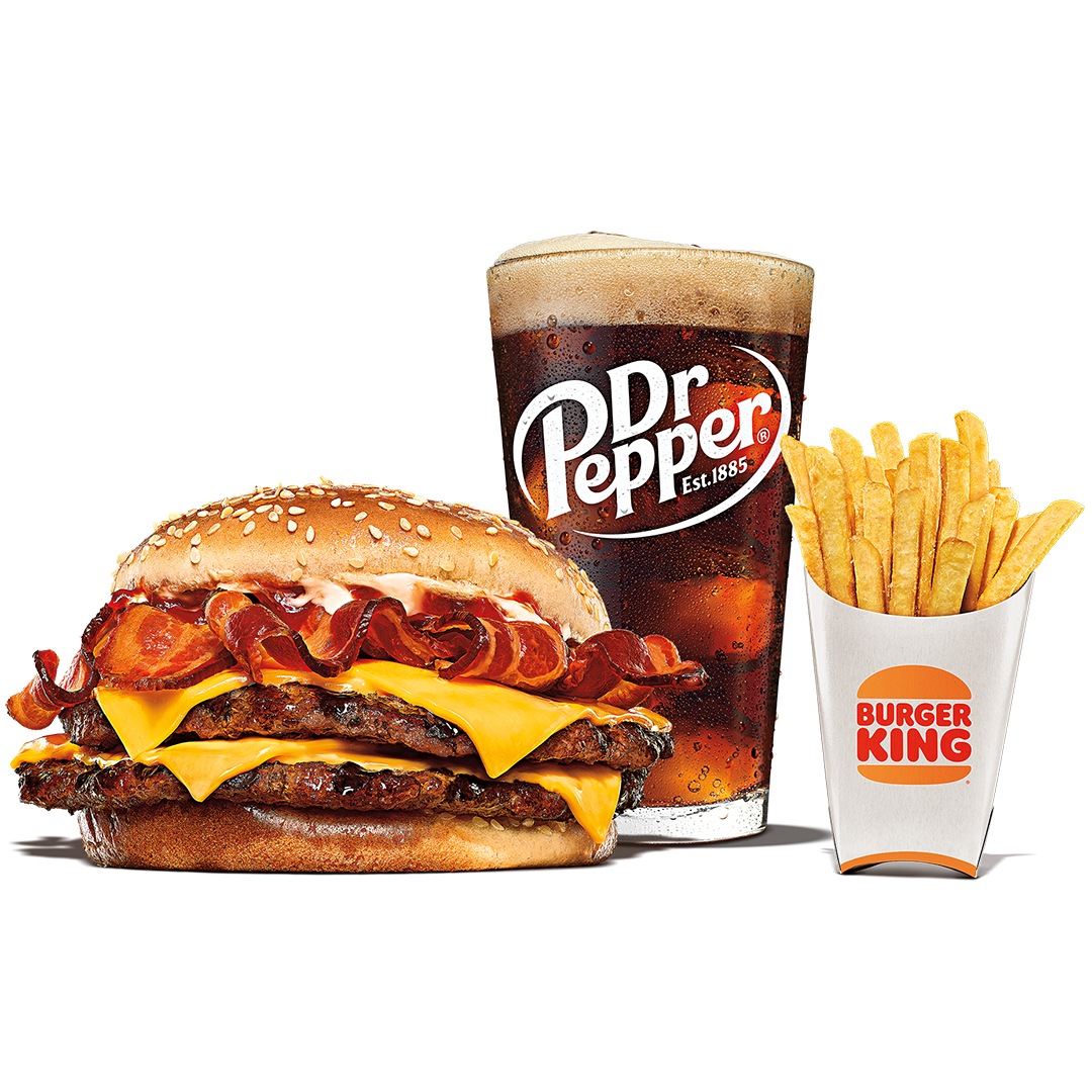 Order Double BACON KING™ Sandwich Meal food online from Burger King store, Holmes on bringmethat.com