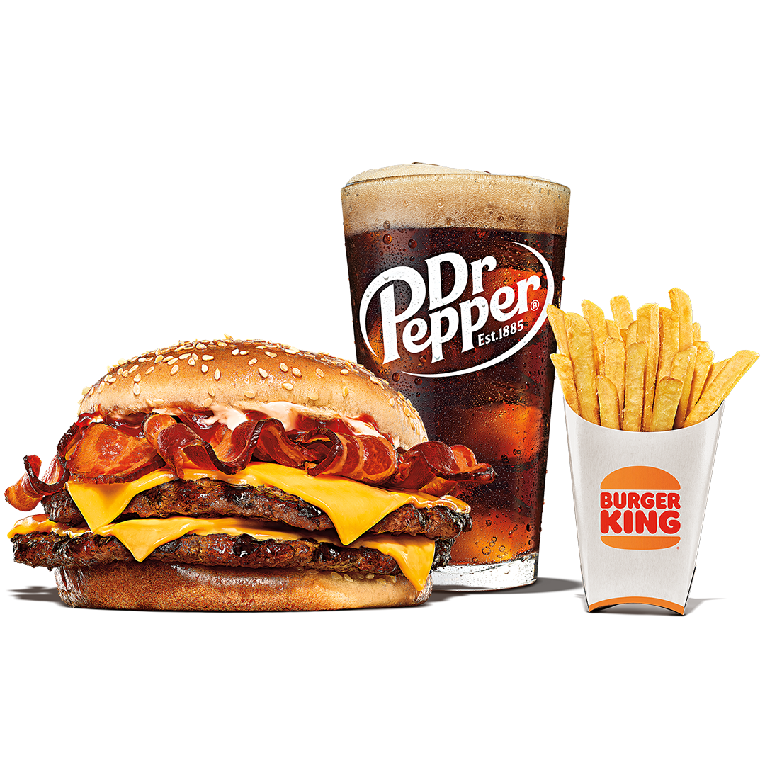 Order Bacon King Sandwich Meal food online from Burger King store, Nanticoke on bringmethat.com