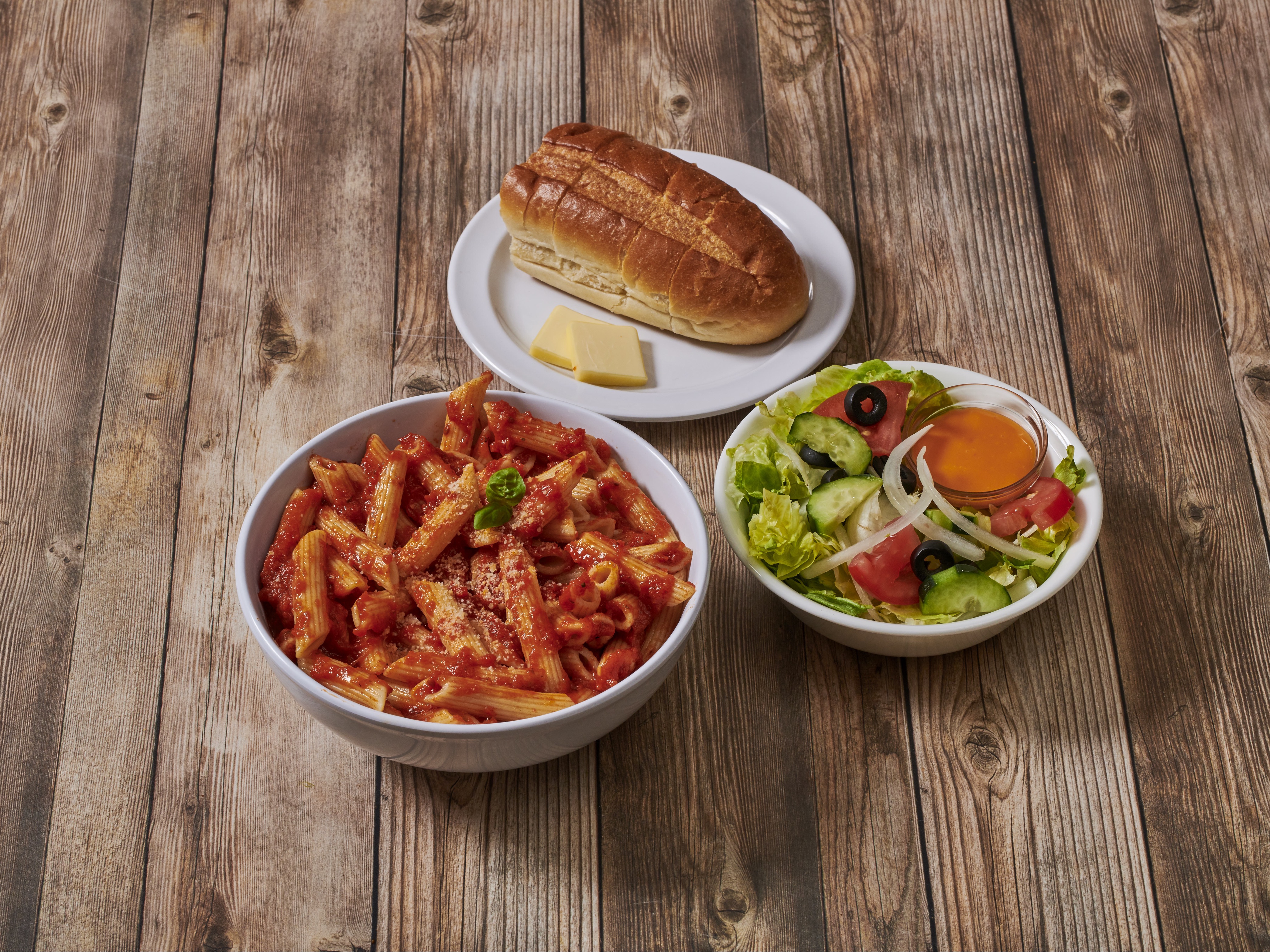 Order Penne Pasta with Tomato Sauce Platter food online from Original Pizza & Subs store, Hamilton on bringmethat.com